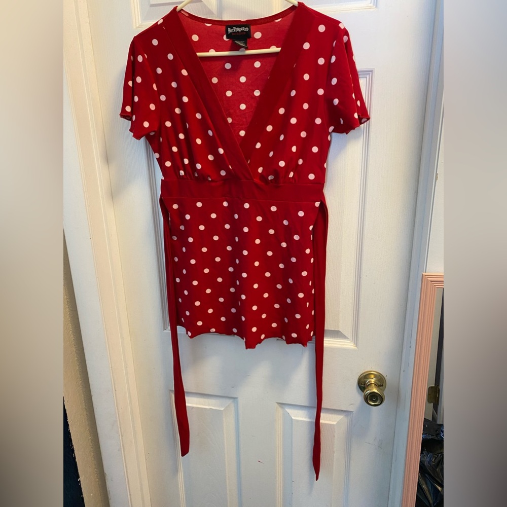 Polka dot shirt